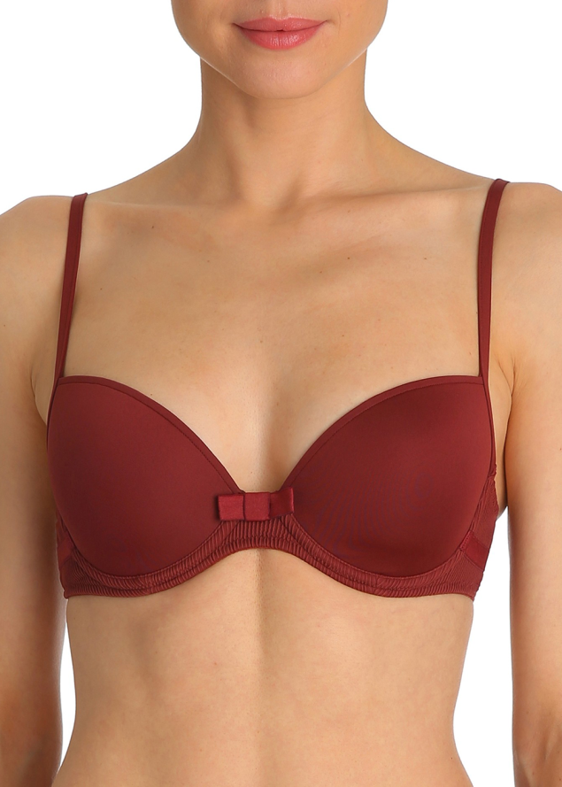 Soutien-gorge Rembourr Coup Droit Marie Jo l'Aventure Italian Brown